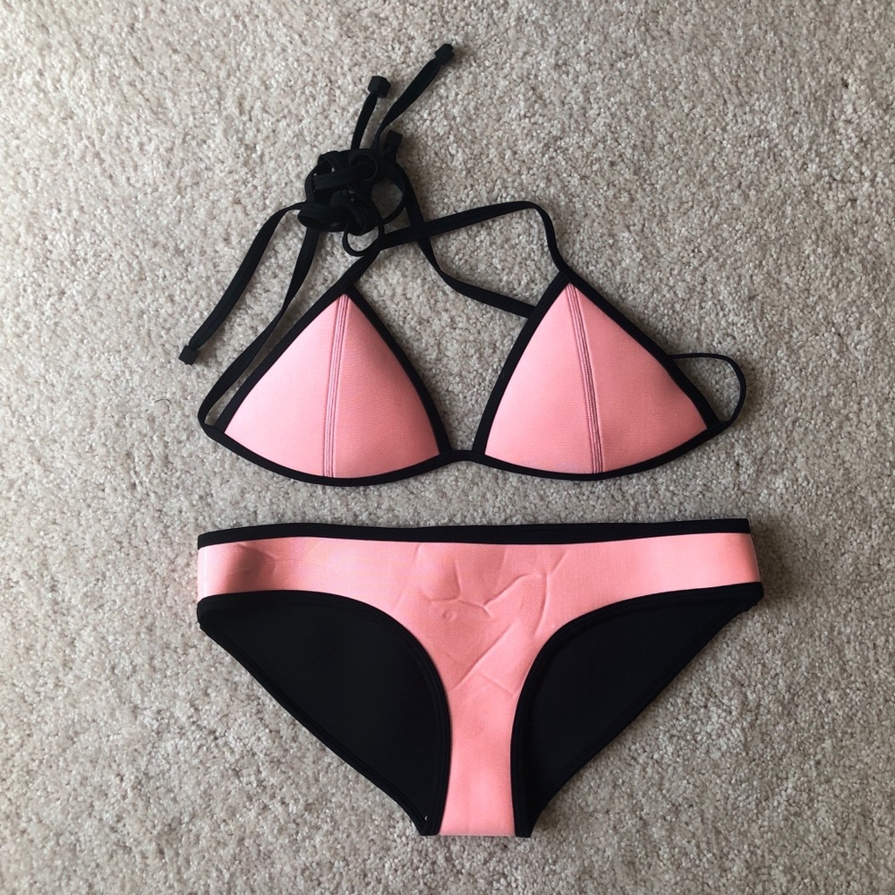 Triangl | Light Pink Bikini Set
